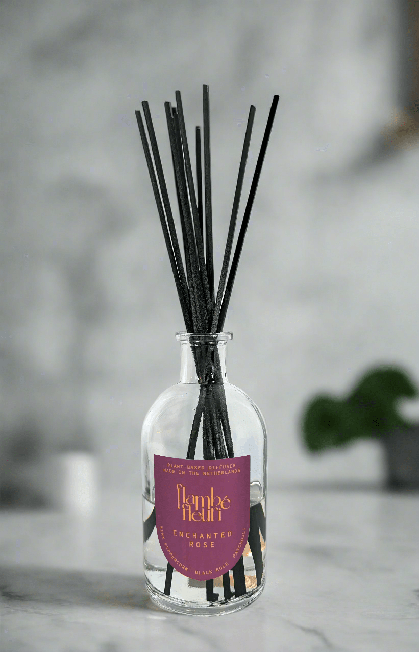 Enchanted Rose - Reed Diffuser 120ml - Flambé Fleuri